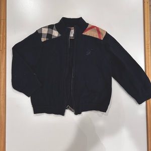 Baby Burberry Zip Up - 9 month